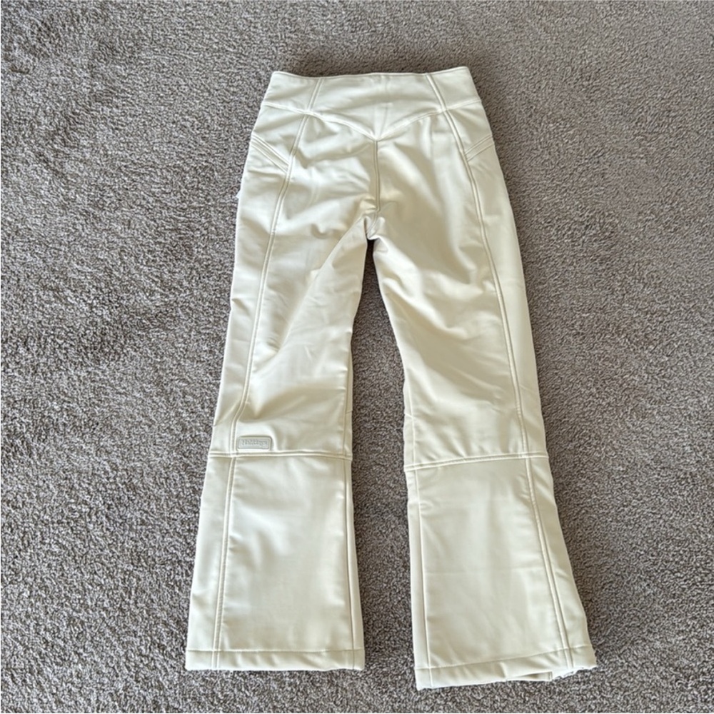 Halfdays Emma Soft Shell Pant - Oat Milk - Picture 6 of 8